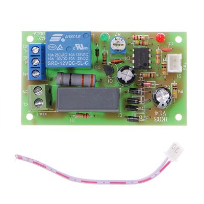 AC 220V Trigger Delay Switch เปิดปิด Board Timer Relay Module PLC Adjustable