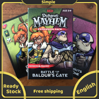 Dungeon Mayhem Card Board Game Expansion For Party Game Ages 10+ 5 to 10-minute Kid Toy Gift Uno