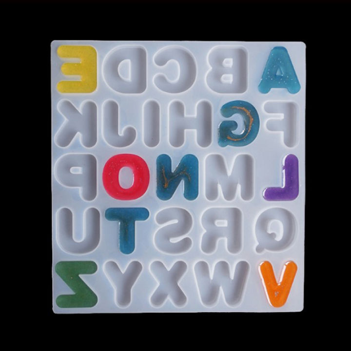 veli-shy-พิมพ์ทำเค้กซิลิโคน26ช็อกโกแลตอักษรตัวอักษรอังกฤษเครื่องทำขนมน้ำแข็งก้อน