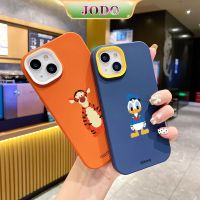 3 In 1 เคสโทรศัพท์ซิลิโคน TPU แบบนิ่ม กันกระแทก กันฝุ่น ลายเสือ โดนัลด์ดั๊ก สําหรับ iPhone 14 13 12 11 Promax 6 6S 7 8 Plus X XR XSMax SE