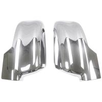 2 Pcs Mirror Covers for 2019 2020 Ram 1500 Rear View Side Mirror Caps with Turn Signal Chrome ABS