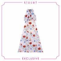 [EXCLUSIVE] Kloset Re-Collection (VC20-D002) เดรสแฟชั่น เดรสยาว  เดรสผ้าพิมพ์ลาย เสื้อผ้าผู้หญิง