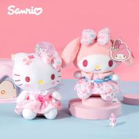 ตุ๊กตาน่ารัก Sanrioes ลายการ์ตูนตัวการ์ตูนของฉันตุ๊กตาเมโลดี้ Plushie เด็กผู้หญิงของขวัญวันเกิด