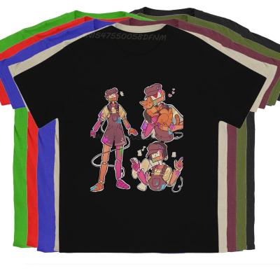 Music T-Shirt Men Stray Game Adventure Vintage Pure Cotton Tees Summer Tops Men T Shirts T-shirts Printed Kawaii Clothes