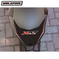 ▼ Motorcycle 3D Carbon Fiber Front Fender Sticker Decal Protector For HONDA X-ADV750 X-ADV XADV 750 XADV750 2017 2018 2019 2020