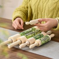 Pottery Ceramics Tools Rolling Clay Stick Ceramic Rolling Tool Soft Mud Roller Rolling pin DIY Tools XJ35