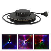 【❂Hot On Sale❂】 lian400770360360 ไฟควบคุมเสียงแสงแฟลชรูปดอกทานตะวัน Rgb 8W ขนาด48นิ้วขนาดเล็กโคมไฟหมุนได้บ้านเวทีงานเลี้ยงดิสโก้เอฟเฟกต์แสง Luz Para Festa