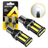 AUXITO 2ชิ้น T15 W16W ไฟจอด LED Canbus ไม่มีข้อผิดพลาดรถยนต์ไฟสำรอง921 912 W16W ไฟถอย LED 6000K สีขาว