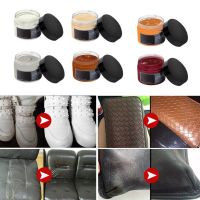 【LZ】♟▧  Hot Leather Furniture Sofa Sofa Car Seat Wallet Update Dye Cream Scratch Repair Kit Bag Repair Coloring Shoe Polish Black Stain