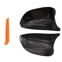 For 2014-2022 Q50 Q60 Carbon Fiber Color Rear View Side Mirror Cover Cap M Style