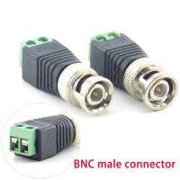 5ชิ้น BNC DC ตัวผู้ตัวเมียตัวเมียตัวเชื่อมต่อพาวเวอร์ซัพพลายอะแดปเตอร์5.5X2.1MM สายโคแอกซ์อะแดปเตอร์ Cat5ตัวผู้กล้องวงจรปิดสำหรับแถบไฟ Led