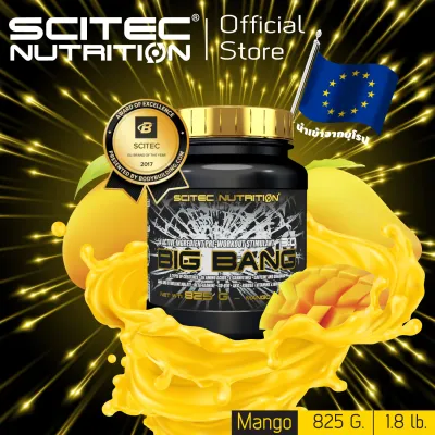 SCITEC NUTRITION Big Bang Mango 825g Pre workout