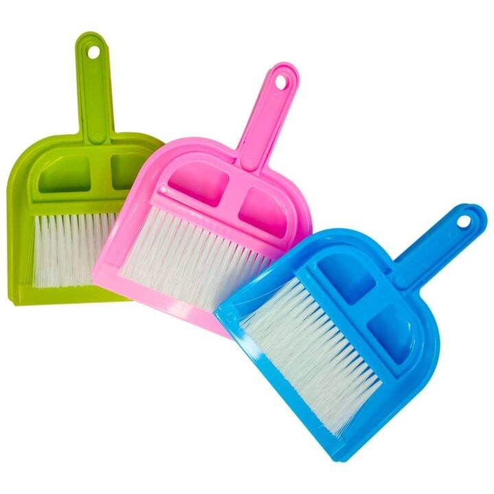 Mini Cleaning Brush & Dustpan Set Janitorial Supply Keyboard Brushes
