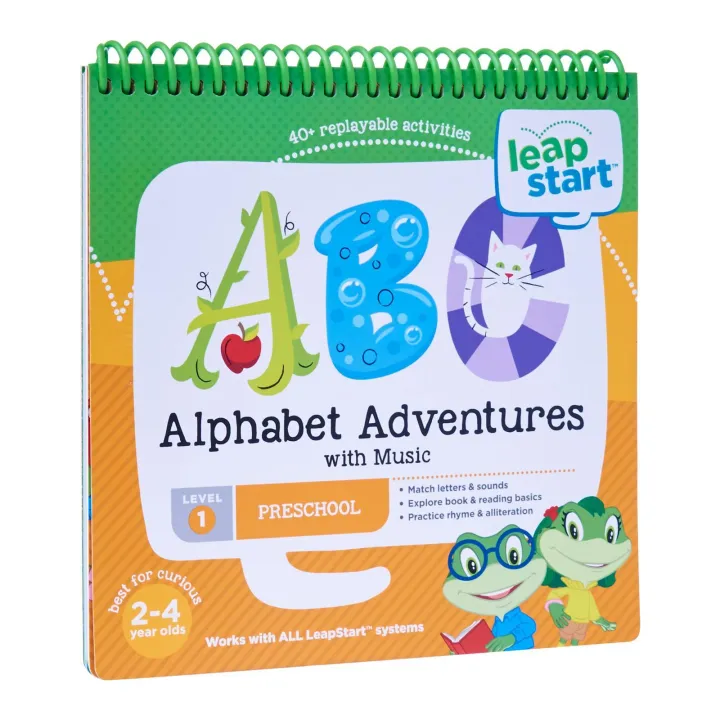 LeapFrog LeapStart Book - Alphabet Adventures With Music | Lazada Singapore