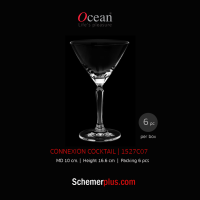 แก้วค็อกเทล CONNEXION COCKTAIL 215 ml./7 OZ. (6 pcs./box) แก้วบาร์คอลเลคชั่นใหม่จาก Ocean Glass