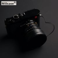 Milicase Leica Q typ116 QP camera leica Q2 lens cover leather case protective cover anti-lost rope cover