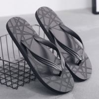 Herringbone flip flops mens Non Slip sandals personality Korean fashion clip fo人字拖男士防滑凉拖鞋个性韩版潮流夹脚室外沙滩鞋男凉鞋5.3