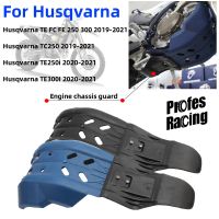 รถจักรยานยนต์เครื่องยนต์กรอบที่ครอบยามแผ่นลื่นไถลสำหรับ Husqvarna TE FC FE 250 300 TE250 FC250 TC250 TE 250I 300I 2019-2021