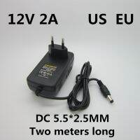 2023 /E 2M หน้าจอแอลอีดีอะแดปเตอร์แหล่งจ่ายไฟ AC ปลั๊ก EU AC 100-240V Om DC 12V 2000MA 2A Voor Viltrox L116T L116B L126T L132T