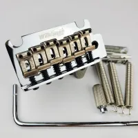 Wilkinson 2 Post Point Chrome Silver Double Swing Electric Guitar Tremolo  Bridge For Strato And Suhr Guitar WOV05