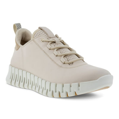 ECCO รองเท้ารุ่น GRUUV W SNEAKER LEA LIMESTONE/POWDER