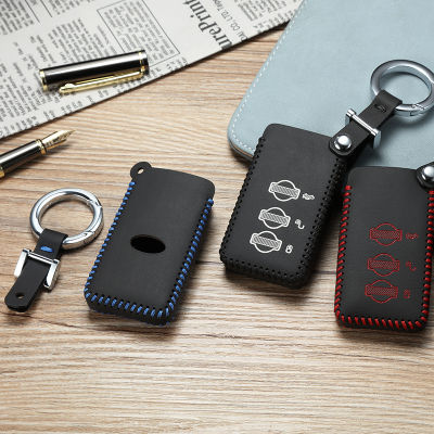 luckeasy leather key cover for subaru forester outback legacy 2008 to 2014 Car Key bagcase wallet holder key2y