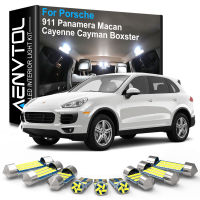 AENVTOL Canbus สำหรับ Porsche Cayenne 9PA 955 957 958 Cayman Boxster 986 987 981 911 996 997 Panamera 970 Macan GT RS หลอดไฟภายในอาคาร