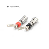 One point threes ลำโพง2pcs AUDIO AMP Terminal BINDING POST สปริงโหลดประเภทนิกเกิลชุบ