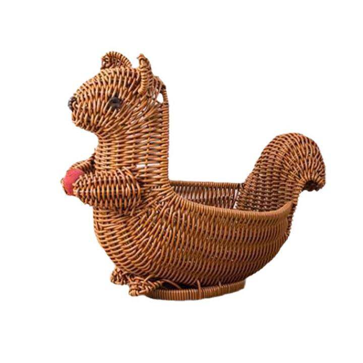 animal-rattan-fruit-vegetable-storage-basket-picnic-bread-baskets-serving-tray-toys-sundries-organizer-box-table-decoration