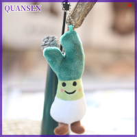 QUANSEN ตุ๊กตาผักตุ๊กตาของเล่นการ์ตูนกะหล่ำปลีข้าวโพด broccoli จี้ตุ๊กตานุ่มตุ๊กตาพวงกุญแจกระเป๋าเป้สะพายหลัง Car Decor KID Gift