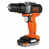 Black&amp;Decker สว่านกระแทกไร้สาย GO PAK 12V รุ่น BDCHD12US1