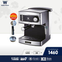 Worldtech Xpresso เครื่องชงกาแฟสด รุ่น WT-CM15 เครื่องชงกาแฟอัตโนมัติ Coffee Machine เครื่องชงกาแฟ เครื่องทำกาแฟอัตโนมัติ + พร้อมชุดด้ามชงกาแฟ *Upgrade Version*