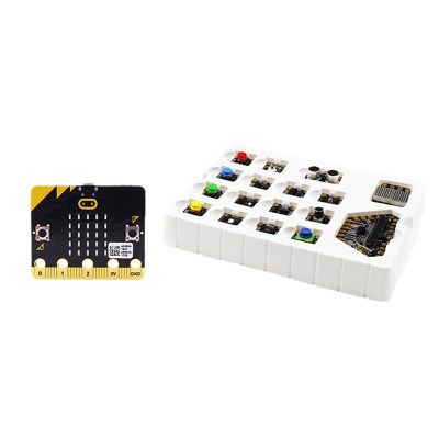 BBC Micro:Bit 2.2V Free Starter Kit Breadboard Power Supply LED Matrix Electronics Kit with Beginner Tutorial