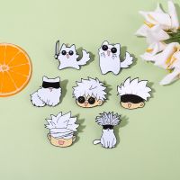 Cartoon And Metal Enamel Brooch Punk Small Badge Clothing Pin Jewelry