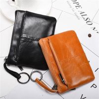 Leather Coin Purse Women Mini Change Purse Kids Coin Pocket Wallets Key Chain Holder Zipper Pouch Card Holder Wallet Solid Color