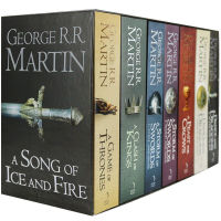 [Box damaged]A Song Of Ice and Fire 7 books gift box!English chapter book for children