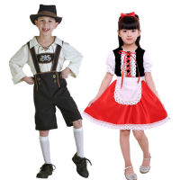 ?? Performance clothing~ Childrens clothing German beer clothing childrens costume cultural festival art performance wear Bavarian traditional clothing