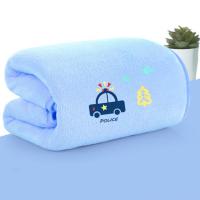 【LZ】❁┋  Toalha de banho de bebê absorvente de pelúcia Toalha de banho infantil macia para crianças Cartoon Newborn Wrap Blanket Boys Girls Bathrobe