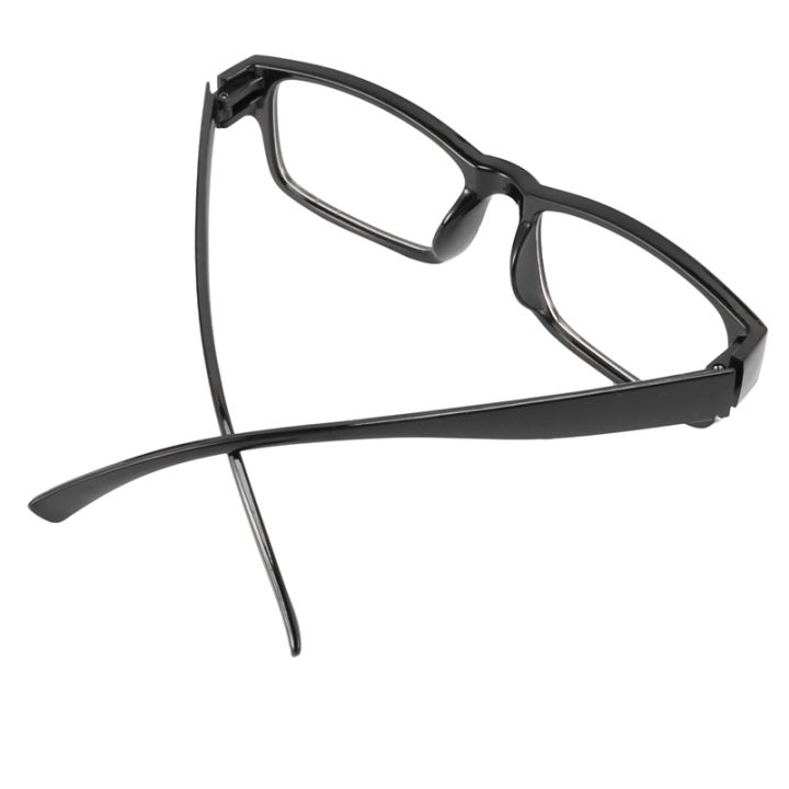 black-rectangle-plastic-frame-clear-lens-glasses