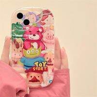 ?Ready Stock? Compatible for iPhone 14 13 12 11 Pro Max X Xr Xs Max 8 7 6 6s Plus SE 2020 Cartoon Family Illustration Phone Case Shockproof Air Cushion Silicone Protective Back Cover