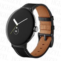 [SOSO 3C accessories] สายหนังแท้สำหรับ Google Pixel Watch เปลี่ยนสายรัดสายนาฬิกาข้อมืออุปกรณ์เสริมสร้อยข้อมือ