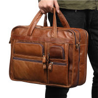 Men Business Travel Men Messenger Bags Genuine Leather Mens Handbags Male Large A4 Office Leather Shoulder Bag Laptop Bags