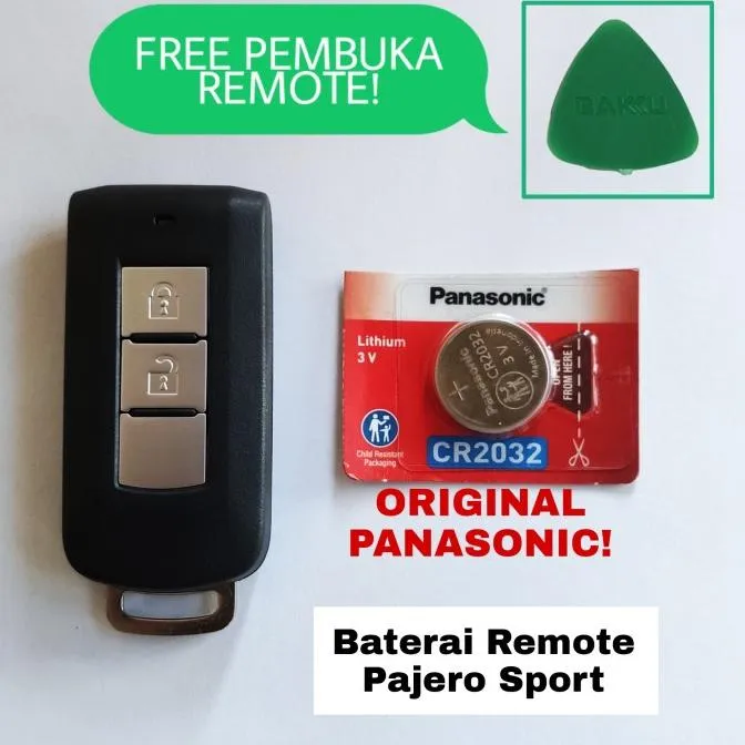 Baterai Remote Mitsubishi Pajero Sport Panasonic