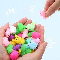 60PCS Super Mini Mochi Squishy ของเล่น Kawaii น่ารัก Cool Squishies สัตว์จำนวนมาก Fidget ของเล่น Party Favors สำหรับเด็กชายหญิงของขวัญ