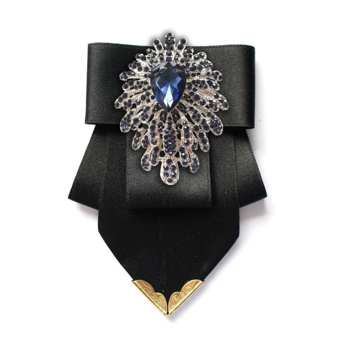 luxury-rhinestone-zircon-bowtie-british-mens-high-end-business-banquet-formal-dress-collars-flower-men-wedding-accessories-gift