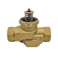 Motorized 2-way/3-way Valve Body Brass VC6013 Three lines two controls/VC4013 Three lines one control Electric 220VAC Valves