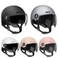 Scooter Helmets Universal Motorbike Helmet Shock-Absorbing Helmets Portable Bicycle Helmets For Men And Women Bikers