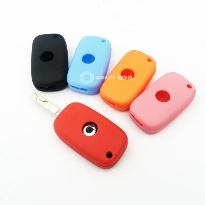 dfthrghd Smart 453 Smart Fortwo Silica gel Key Bag Cover Car Remote Holder Accessories For Alarm Car Styling Cases Logo Cover key case