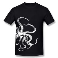 Funny Squid Octopus T Shirts Graphic Cotton Streetwear Short Sleeve Birthday Gifts Summer Style T-shirt Mens Clothing