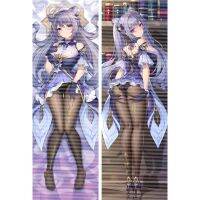 [$ AA ร้อน] Genshin Impact Keqing ปลอกหมอนเบาะนอนลาย Dakimakura ปอกหมอนอะนิเมะโซฟานุ่มร่างกาย